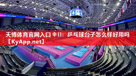 天博体育官网入口❄️：乒乓球台子怎么样好用吗