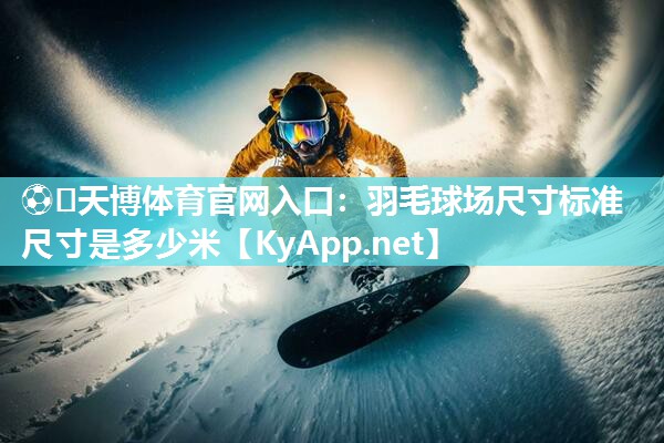 ⚽️天博体育官网入口：羽毛球场尺寸标准尺寸是多少米