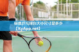 标准乒乓球台大小尺寸是多少 标准乒乓球台大小尺寸是多少